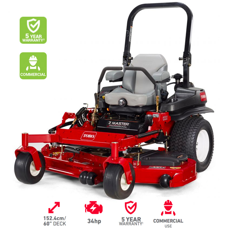 60" 152 cm Toro Z Master 6000 Series EFI Zero Turn Mower 60" 152 cm Toro Z Master 6000 Series EFI Zero Turn Mower